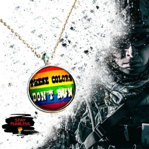 These Colors Don't Run Necklace